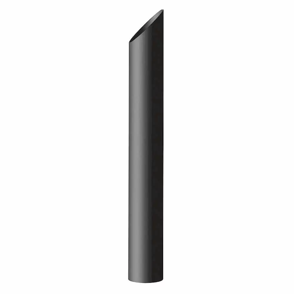 Chrome Angle Cut Stack Pipe or Extension, 48"x 4" I.D.
