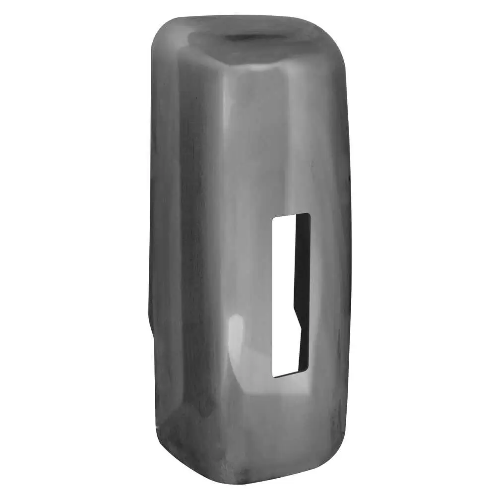 Chrome Mirror Cover with Light Opening - Fits Chevrolet Kodiak, GMC Topkick
