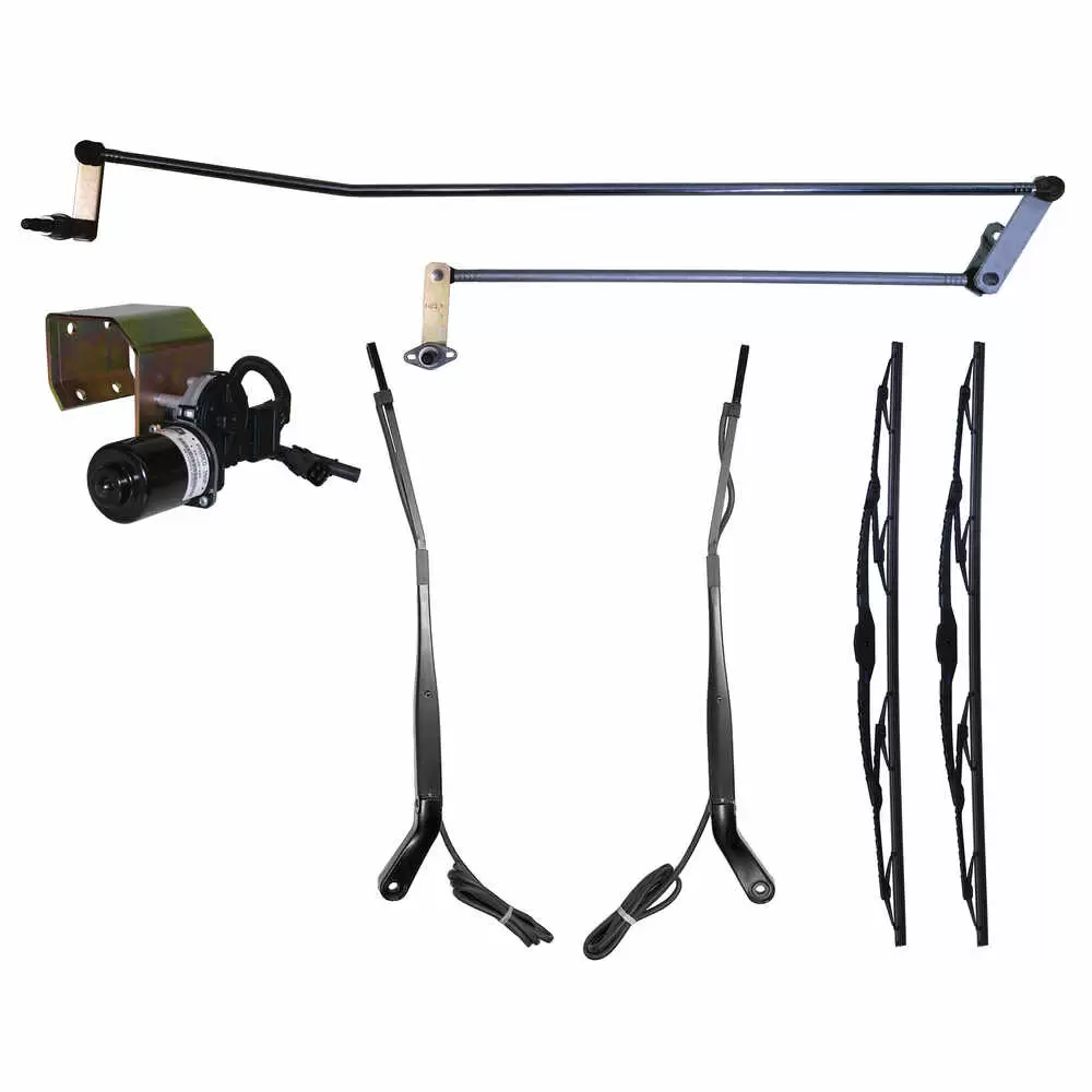 Complete Wiper Kit for 86.5" - 93.5" width "Wide Body" Utilimaster Stepvans