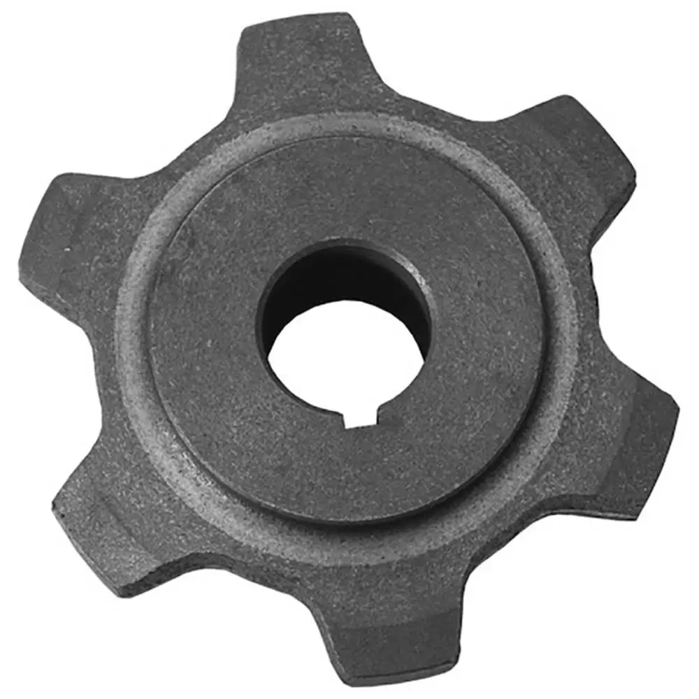 Conveyor Chain sprocket 1-1/4" Shaft - 6 Cog - 667H - Buyers Saltdogg