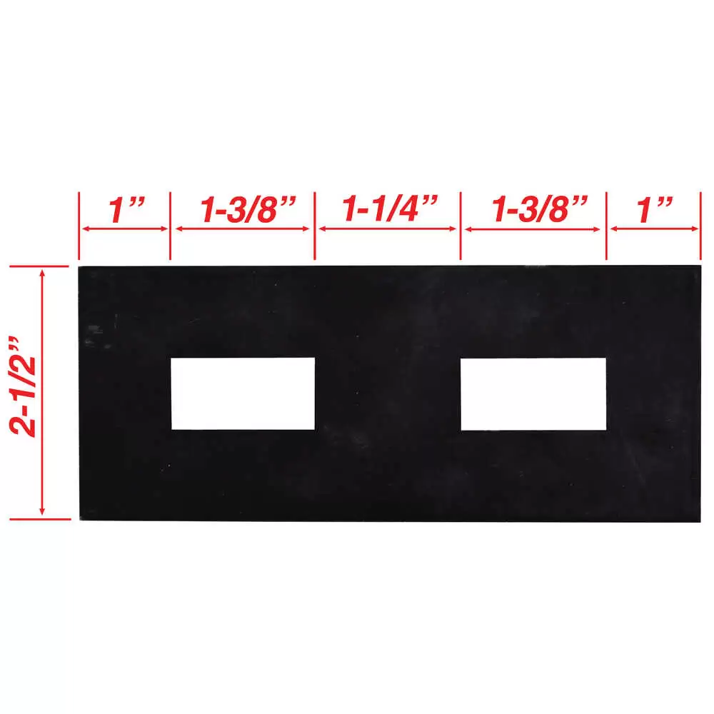 Curb Guards - Western and Fisher Plows - 5/8" Bolts