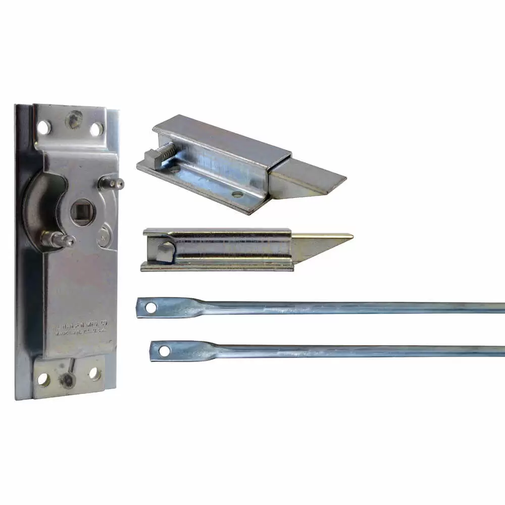 Dead Bolt Latch Assembly with Flush Bolts Mill Supply, Inc.
