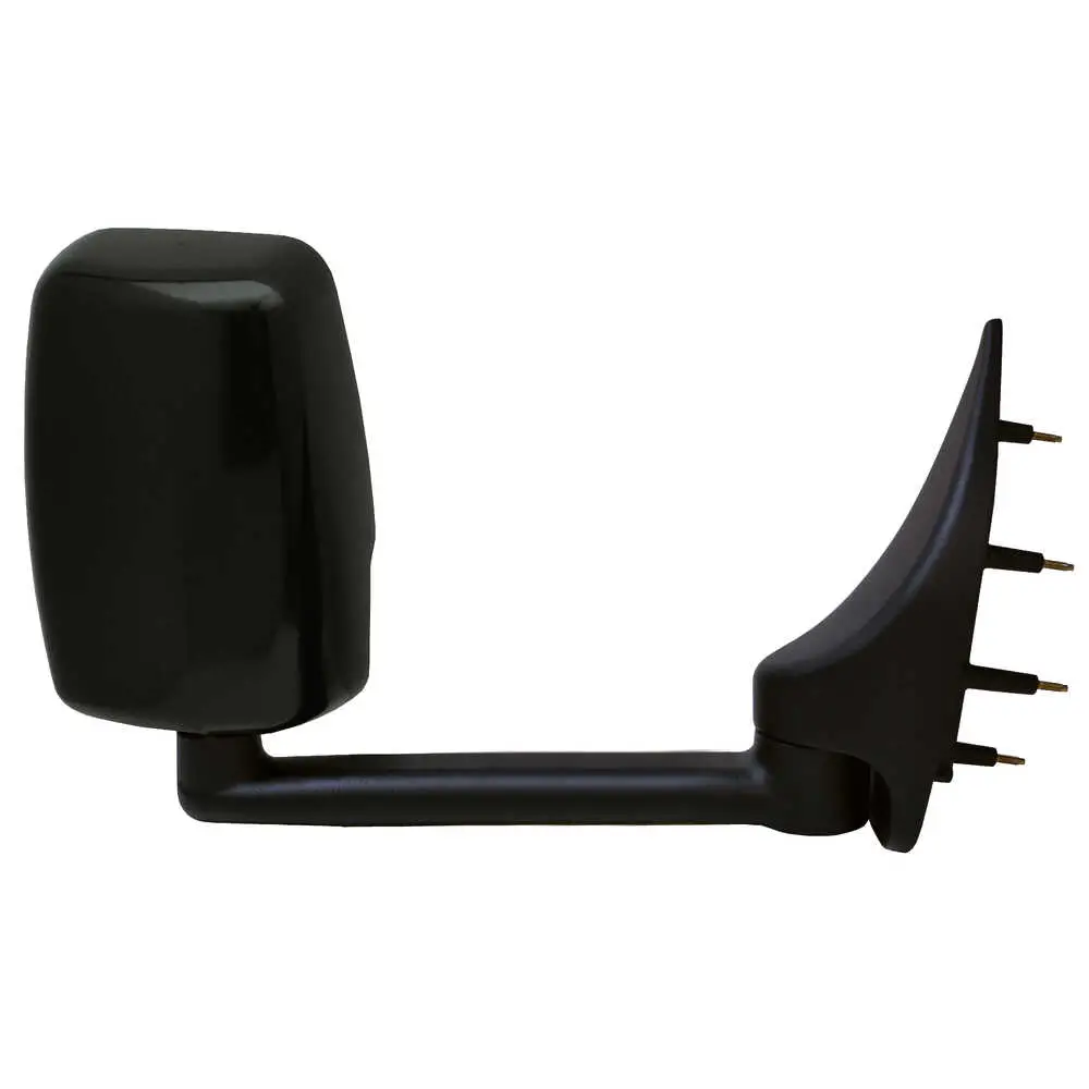 Deluxe Remote Mirror Assembly for 102" Body - Driver side - Black - Left Side Velvac 714525