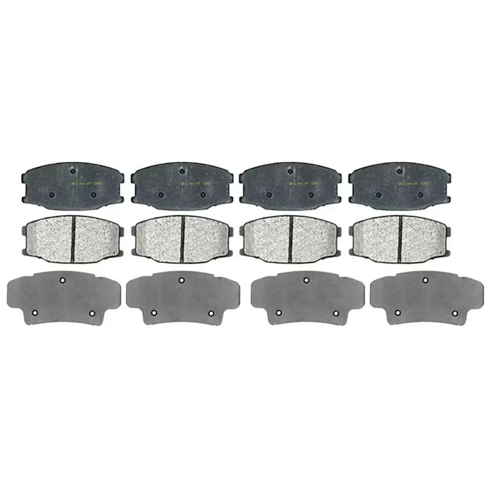 Disc Pad Set, 4.93" x 2.36