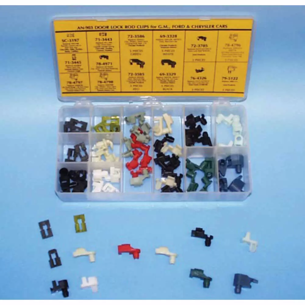 Door Lock Rod Clips All Makes Auveco 6864