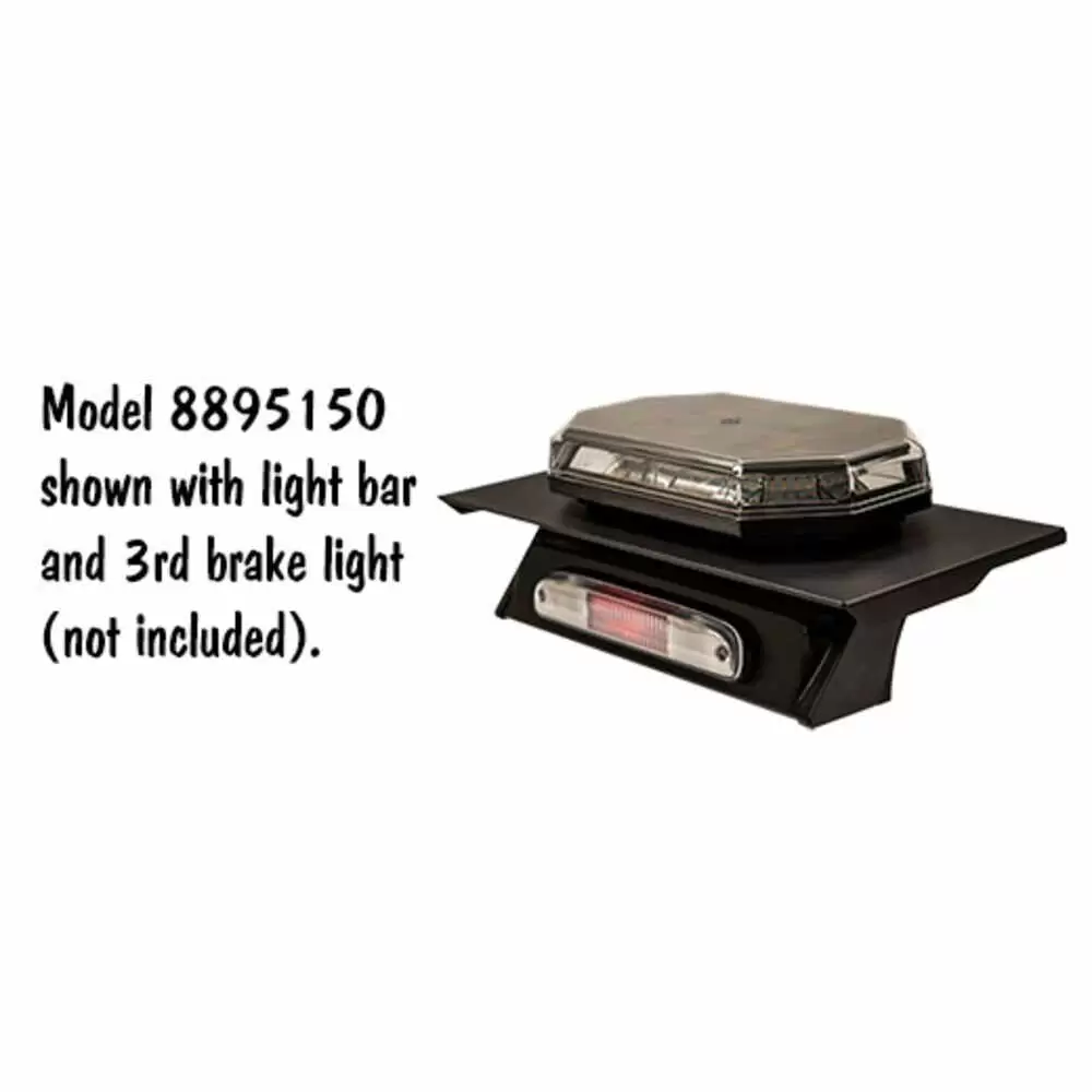 Drill Free Light Bar Mount for 2006-16 Ford F250 - F550 steel cab pickup and chassis - Buyers