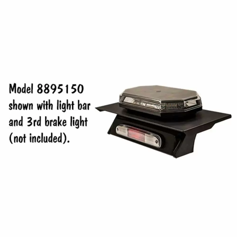 Drill-free light bar mount for 2015-on Chevy/GMC Colorado/Canyon with Base 103 Antenna - Buyers