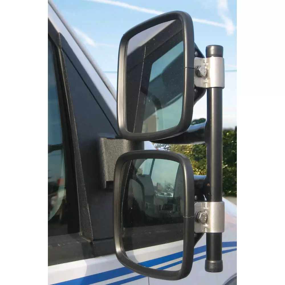 Dual Head Mirror Assembly - - Passenger side