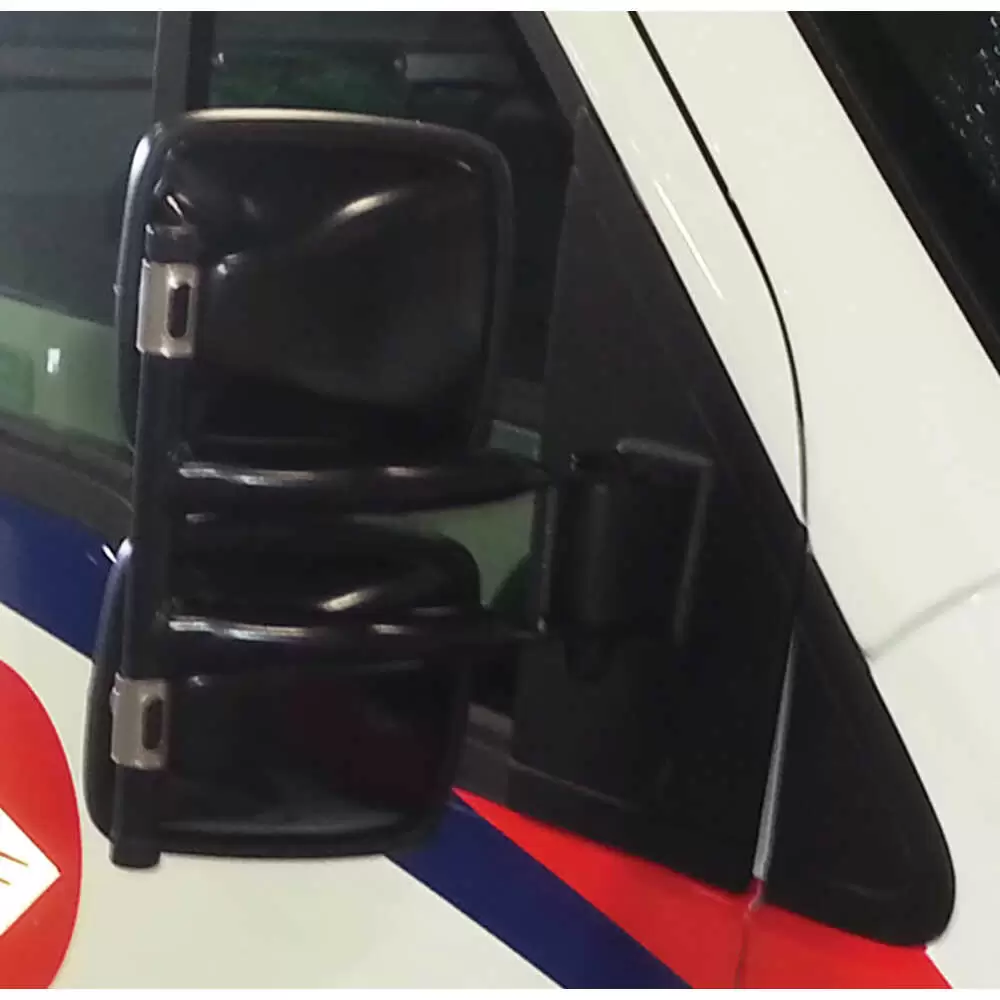 Dual Head Mirror Assembly - - Passenger side