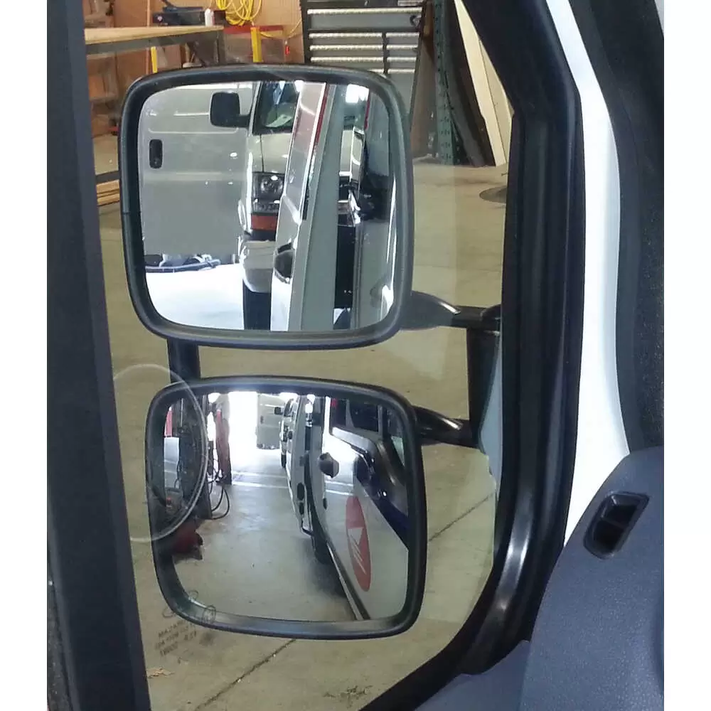Dual Head Mirror Assembly - Driver side