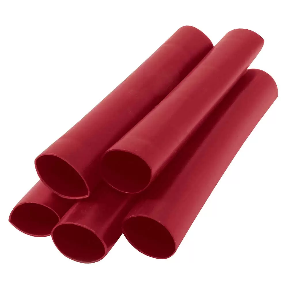 Dual Wall Heat Shrink Tubing, 3/4" X 6" red