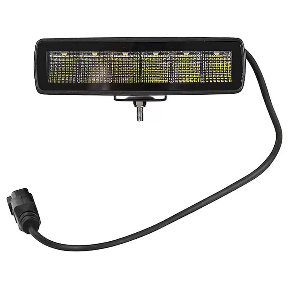 Edgeless LED rectangular flood light, 6" wide, 2880 lumens