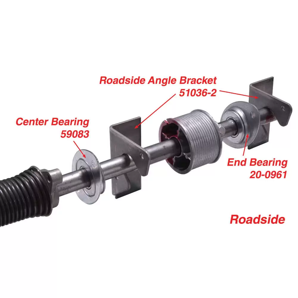 End Bearing Assembly - Fits Todco and Diamond Roll Up Door