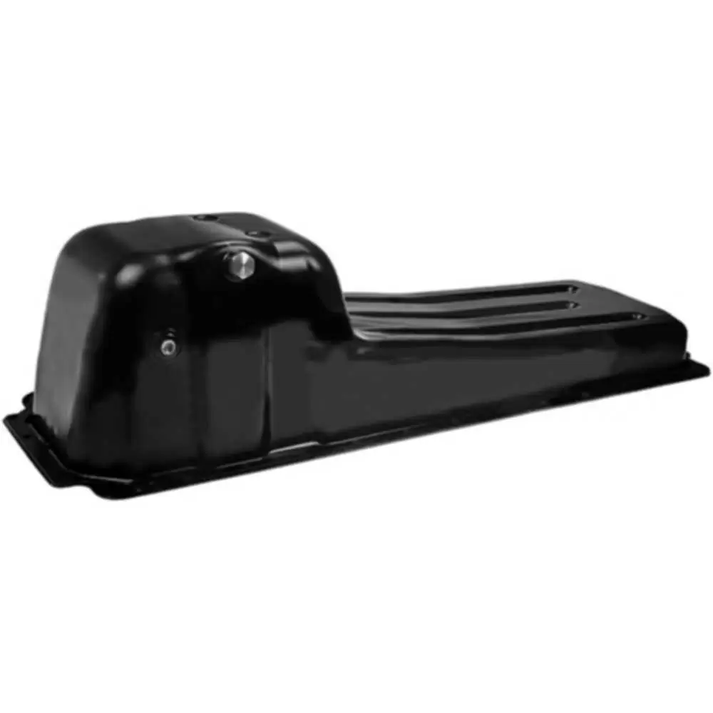 Engine Oil Pan, Front Sump with 2 Drain Plugs and 36 Bolt Design Fits