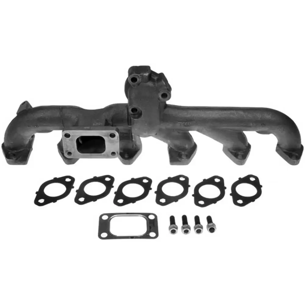 Exhaust Manifold Kit - Includes Required Gaskets and Hardware - Fits Freightliner M2 106 2007, MT45/55 2004-2007