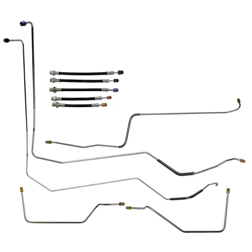 Front Brake Line Kit for the Workhorse with 16" Wheels & Rear Drum Brakes