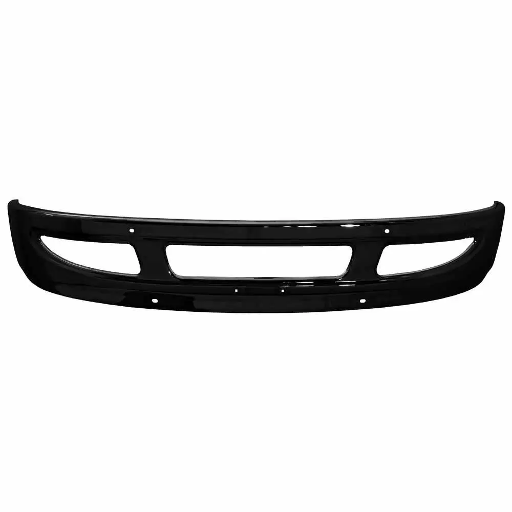 Front Bumper, Black with Large Tow Hook Hole - Fits International