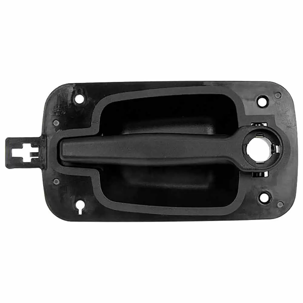 Front Exterior Door Handle, Black - Right Side
