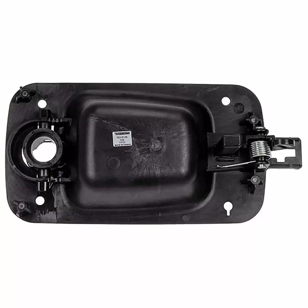 Front Exterior Door Handle, Black - Right Side