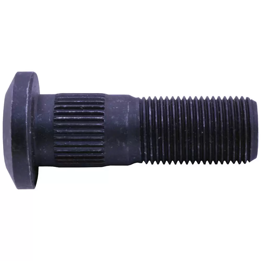 Front or Rear Lug Stud - 3/4"-16 x 2-3/8"L - Left Hand Thread - Fits Freightliner MT35/45/55