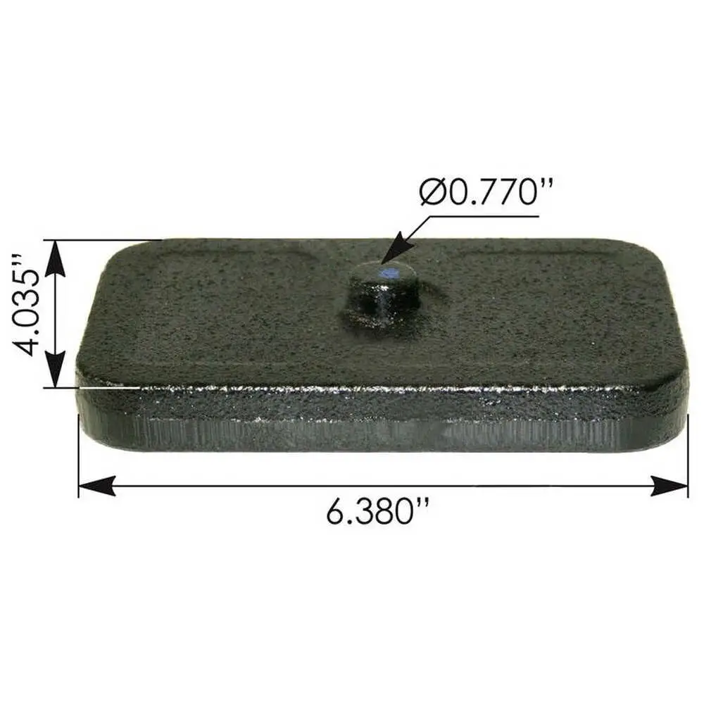 Front Spring Spacer, 100mm x 160mm x 20mm