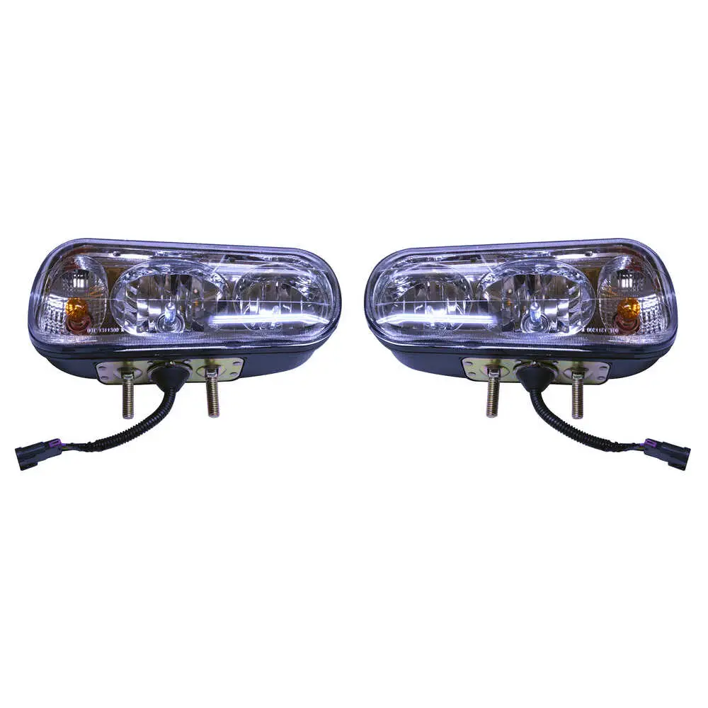Halogen Snowplow Headlight Kit with 2 Post Mount 