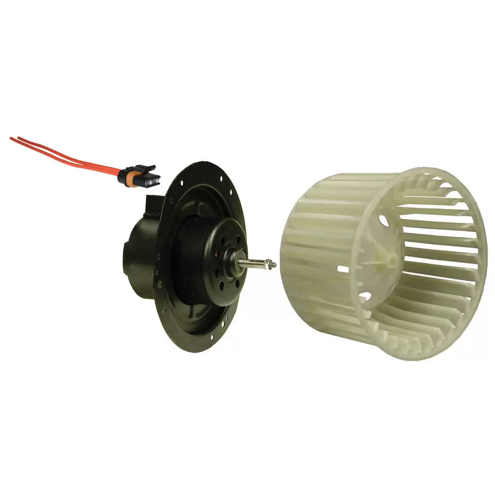 Heater Motor CW, Blower Wheel and Pigtail SCS Frigette Morgan Olson