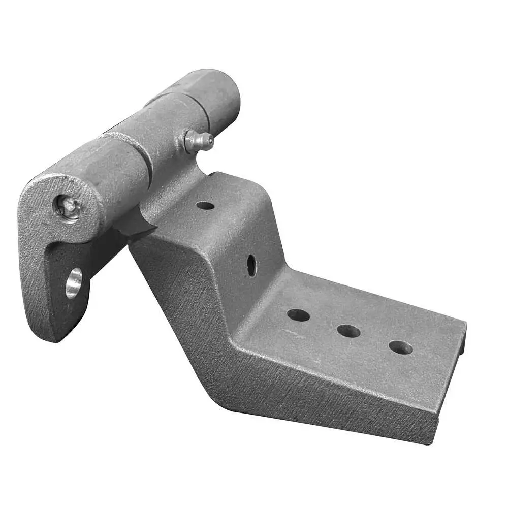 Heavy-Duty Cast Hood Hinge with Grease Fitting - Fits Morgan Olson