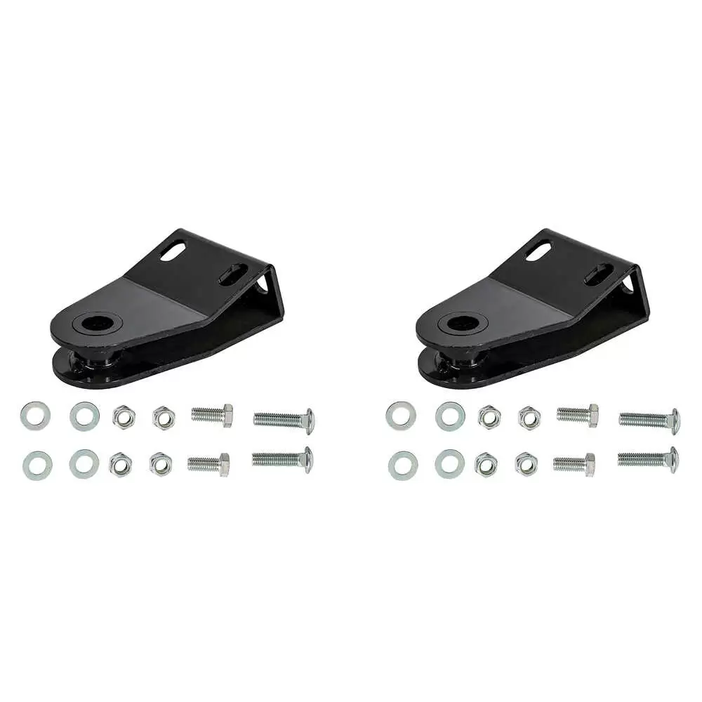 Heavy Duty Plow Shoe Brackets with Hardware - Fisher & Western 44728 1303235