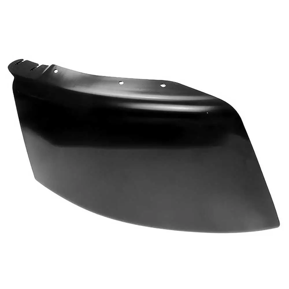 Heavy Duty Right Front Black Steel Bumper