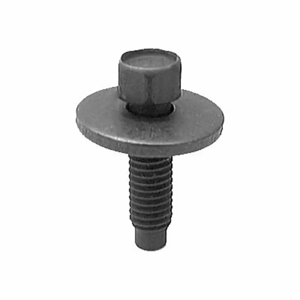 Hex Head Body Bolt, M6-1.0 x 22mm - 25 Pieces