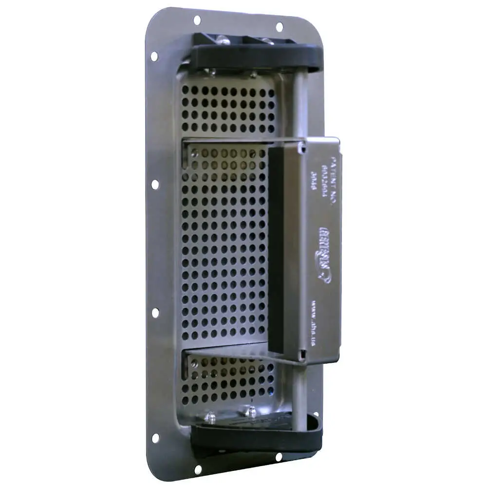 Hingeless Aluminum 2-Way Vent with 8-3/4" x 3-3/4" Door Size - Fits Morgan Olson & Union City Body