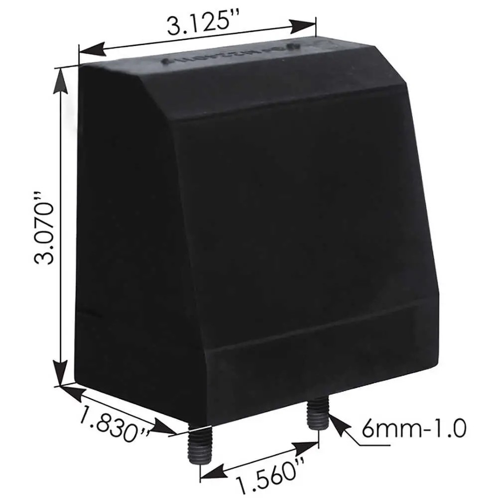 Hood Bumper - Fits 97-02 Chevrolet/GMC Topkick/Kodiak