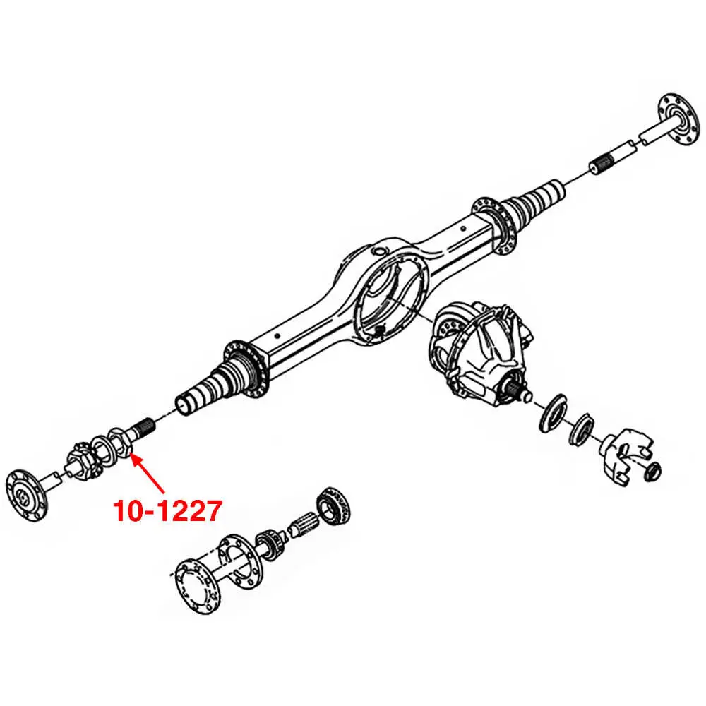 Inner Wheel Bearing Nut Adjuster