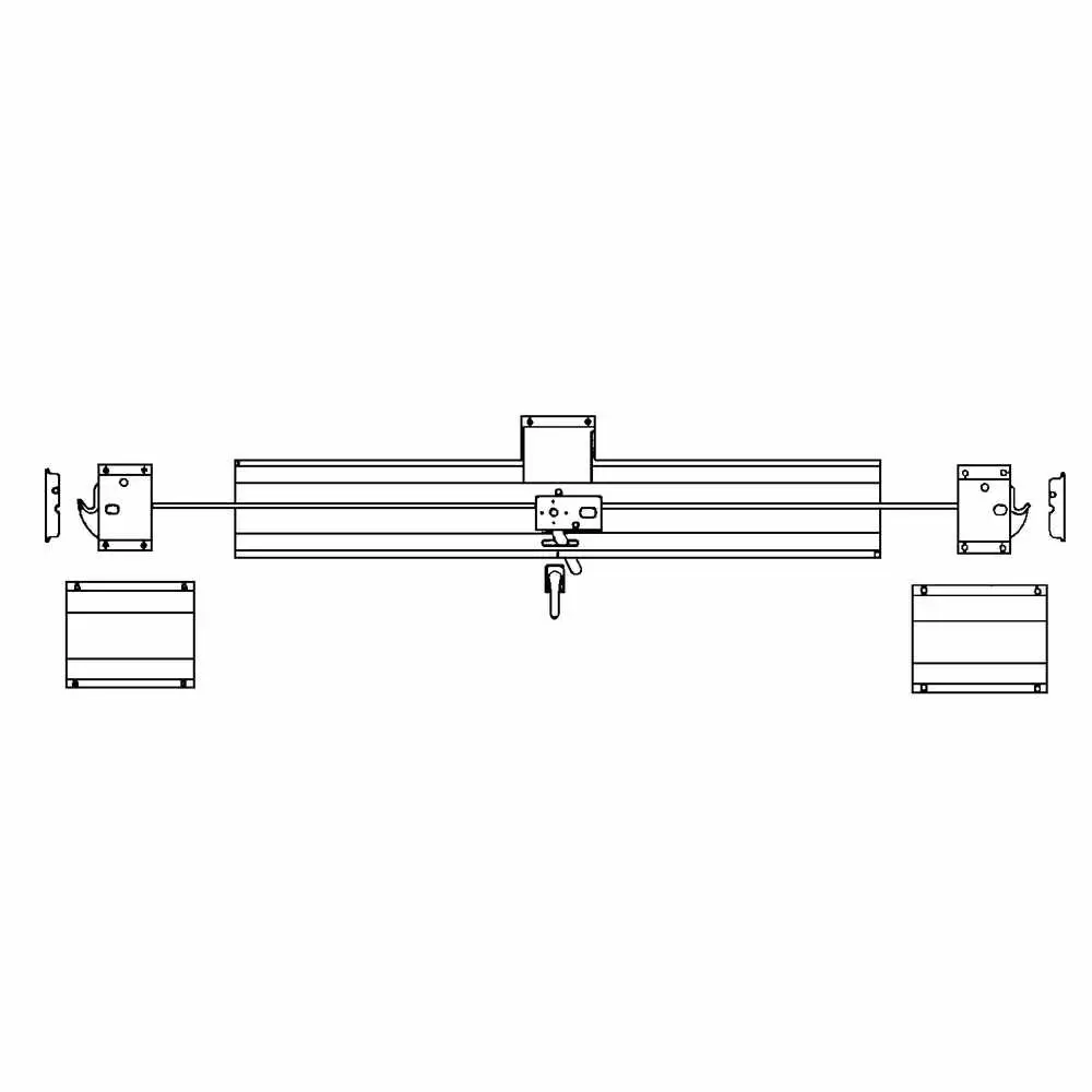 Latch Assembly with Cover Plates- Whiting 7990