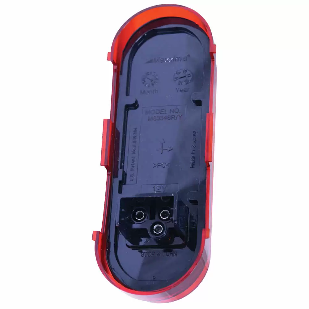 LED 6" Oval Light Red Light, 42 LED's