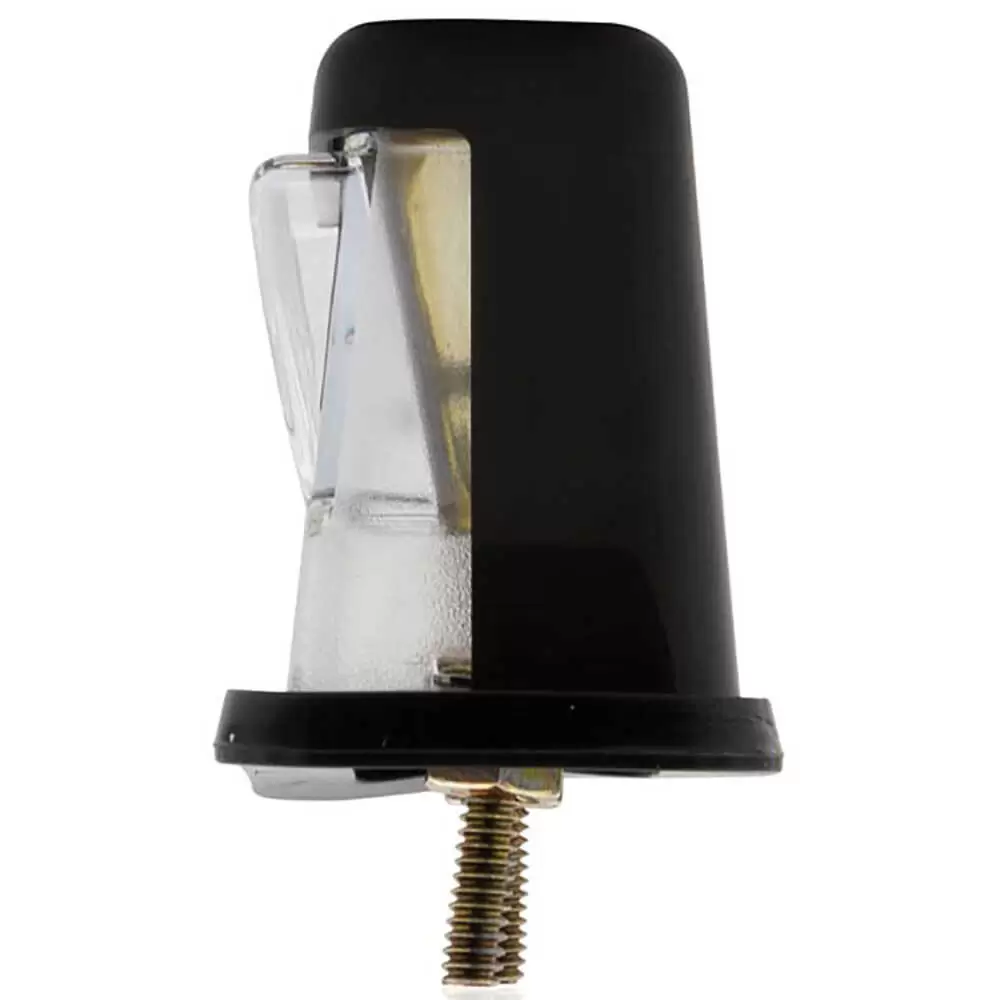 LED License Light with Black Housing, 2-Stud