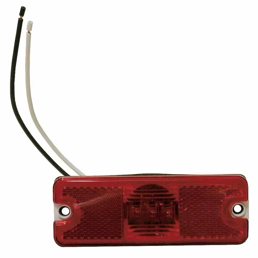 LED Red marker light with blunt cut wires, 3 Diode,  - Truck-Lite