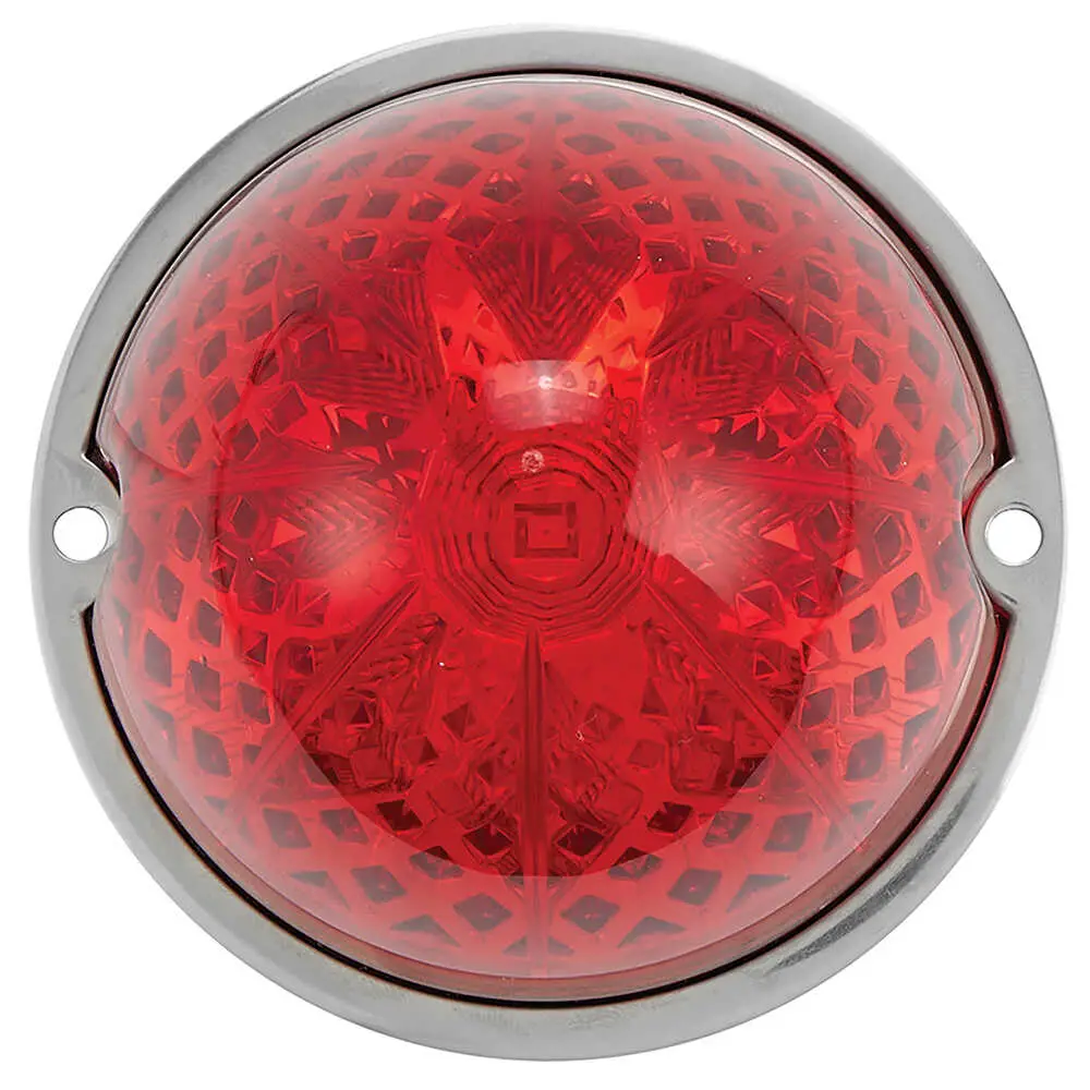LED Watermelon Clearance Marker Light - Red Lens