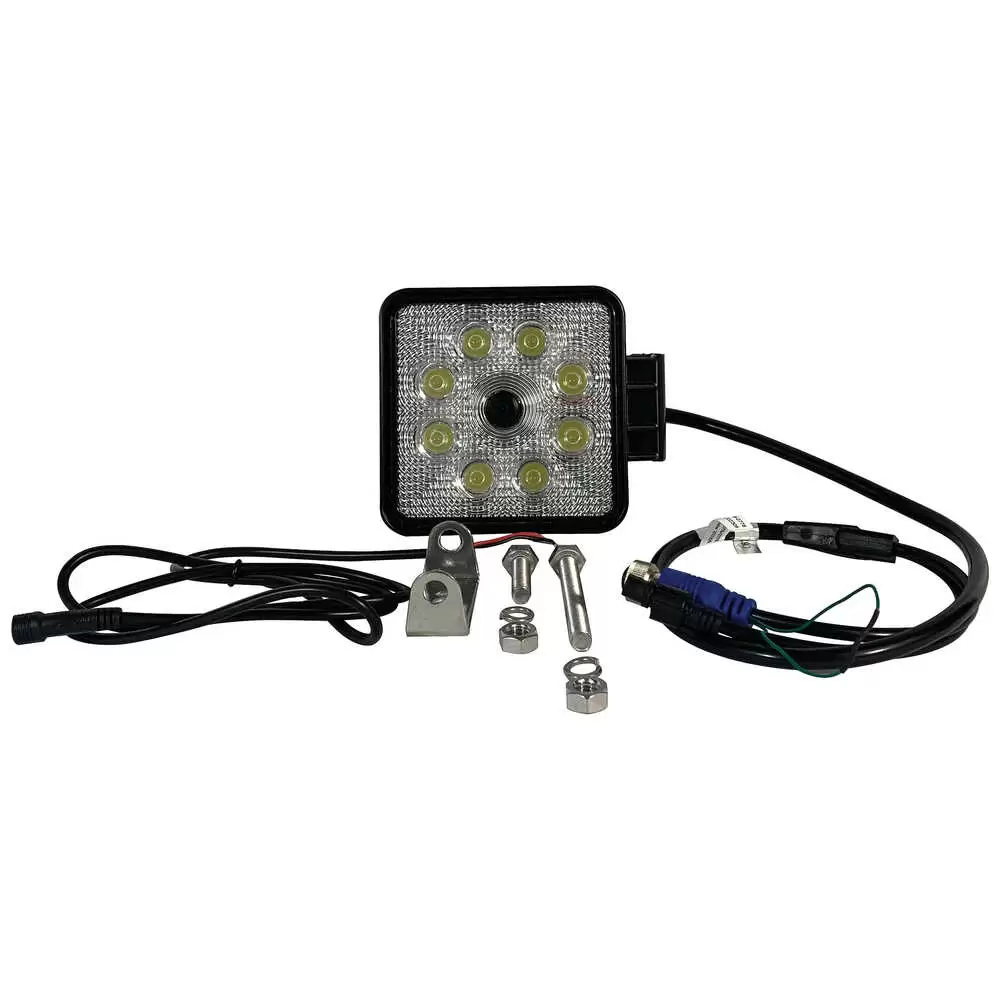 LED Work Light with Integrated Color Camera
