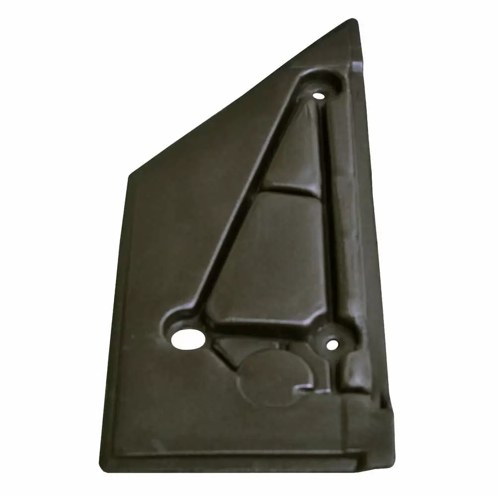 Left 2020XG Deluxe Heated Remote / Manual Mirror Assembly with Light for 96" Body Width - Driver side - Black - Velvac 716353