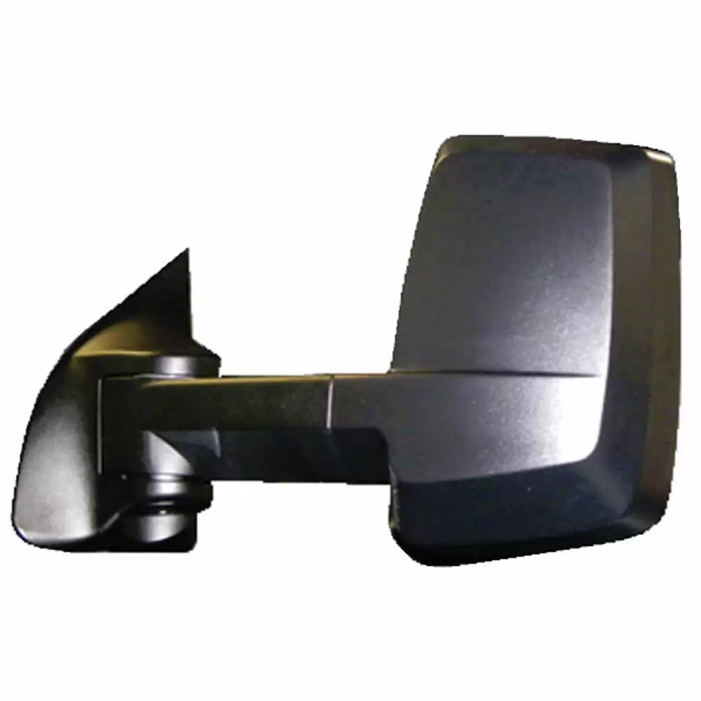 Left 2020XG Manual Mirror Assembly for 96" Body Width - Driver side - Black - Velvac 716357