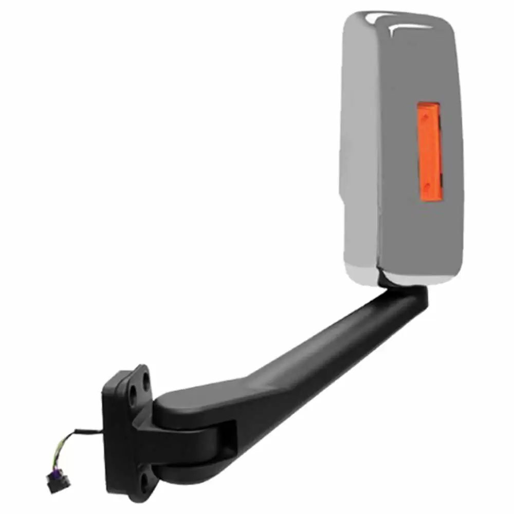 Left Chrome Heated Remote Mirror Assembly - Lighted - Kodiak / Topkick