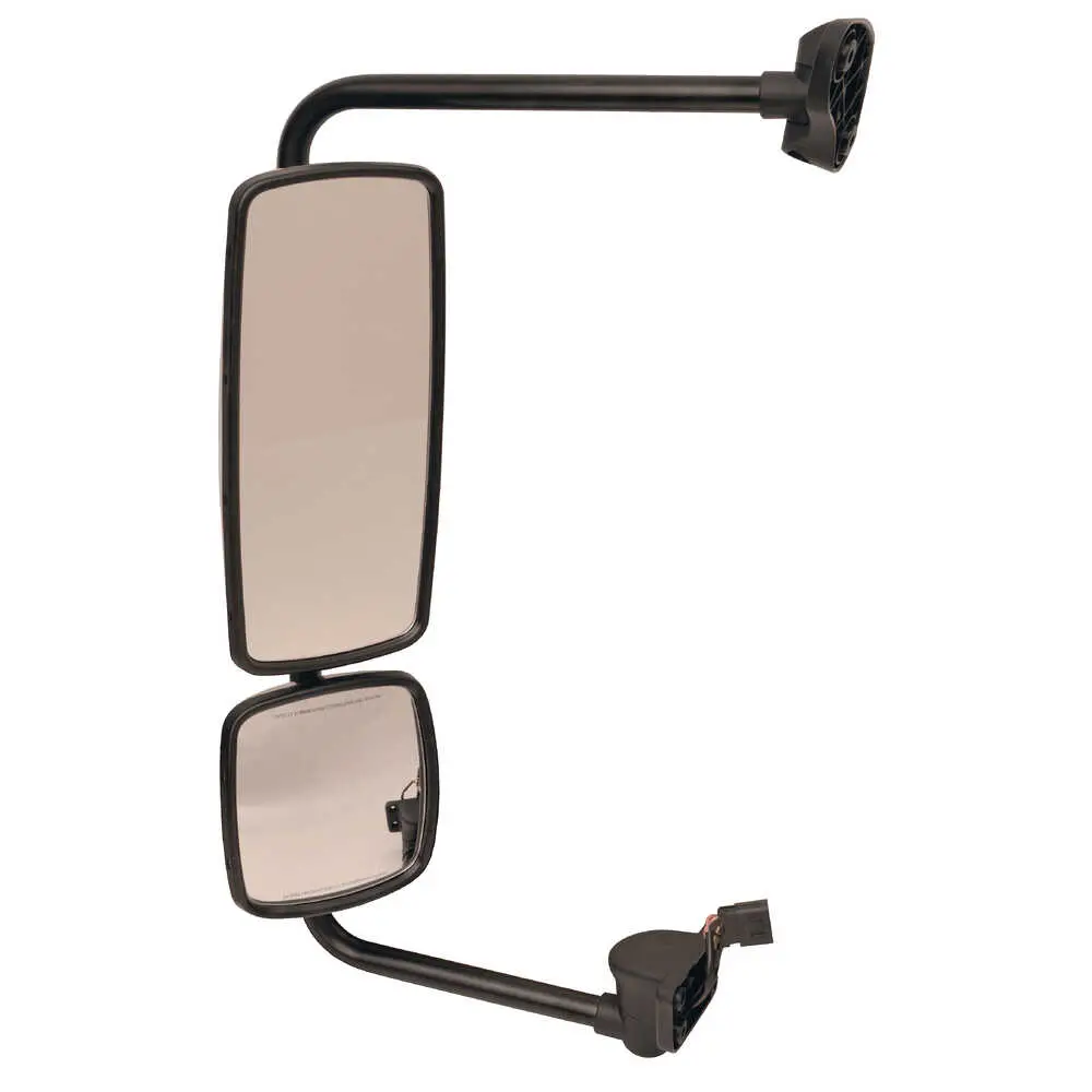 Left Chrome Manual Mirror Assembly - Driver side - Non-Heated