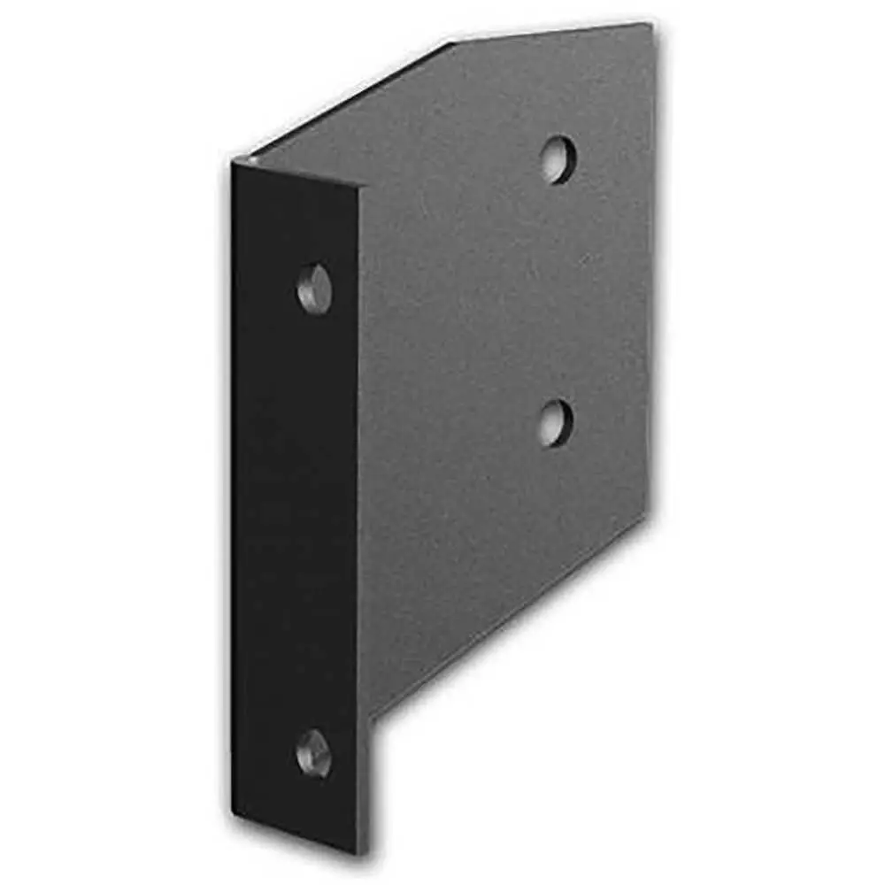 Left Front Bumper Mounting Bracket, E-Coat Black - Fits Freightliner