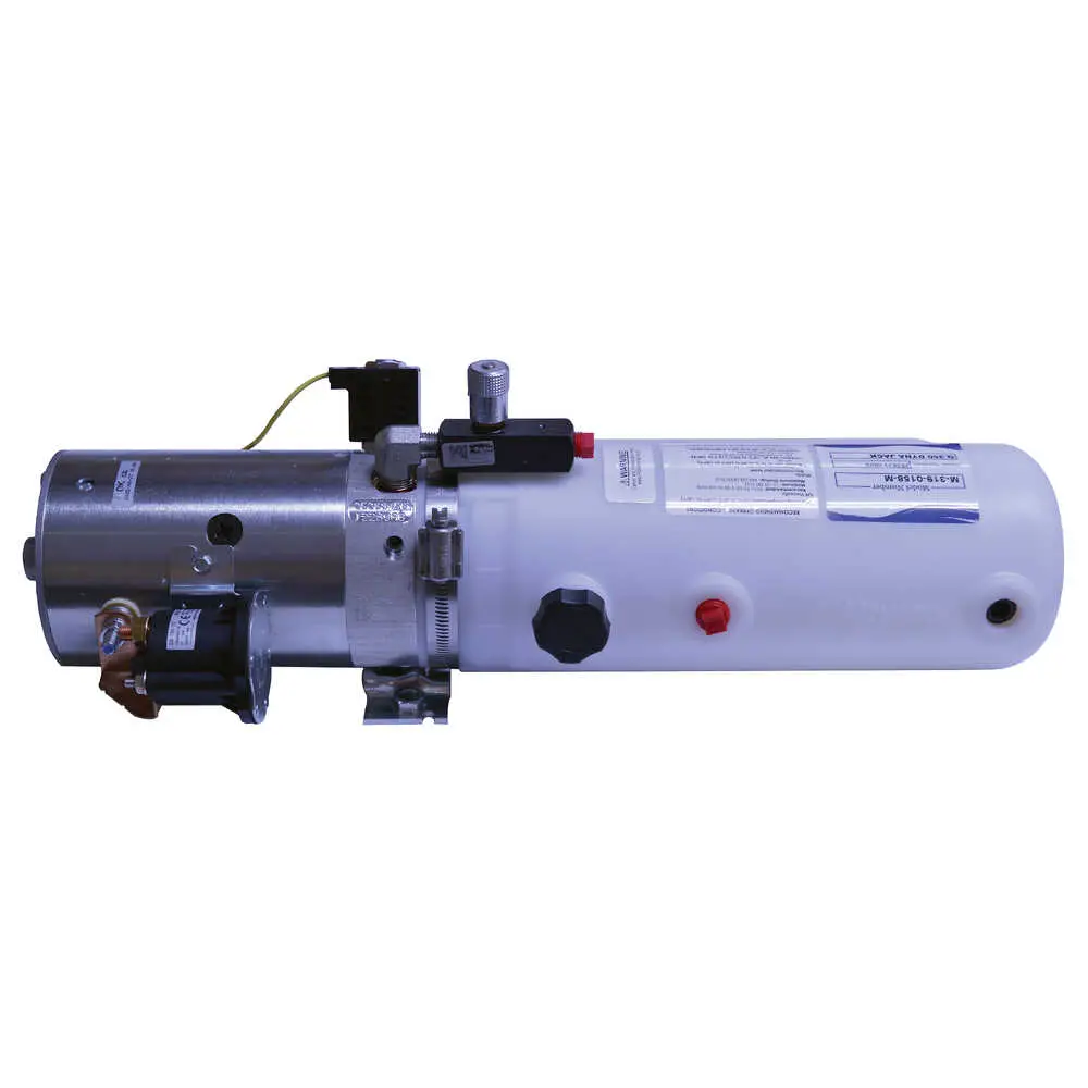Liftgate Power Unit - Power Up/Power Down - 4.5" Dia x 13" Reservoir - Fits Waltco HLF, FSL, & F Series