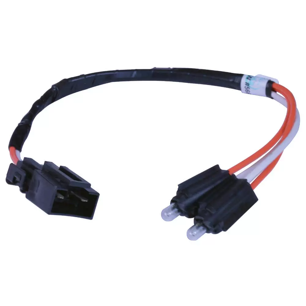 Light Harness w/ Bulbs - For Morgan Olson Heater Control Panels