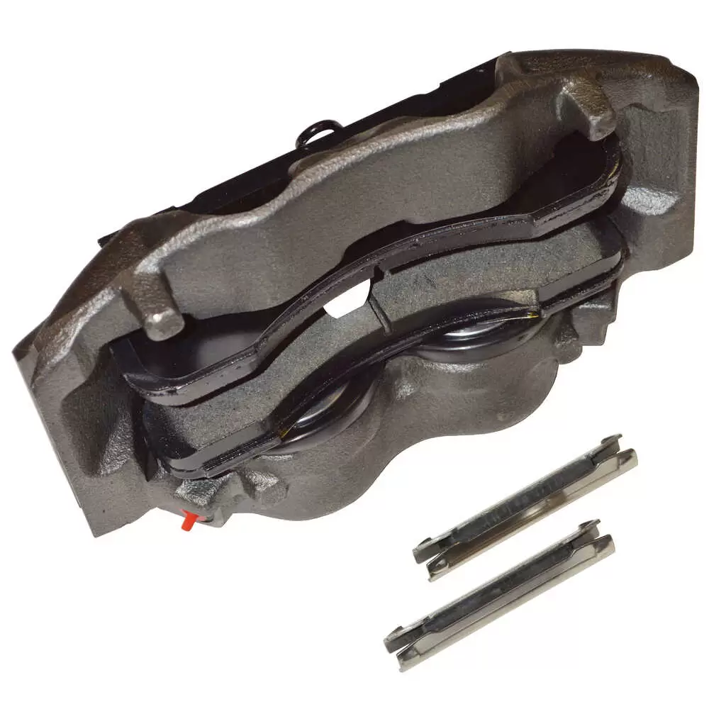 loaded front dual piston caliper - Left Side