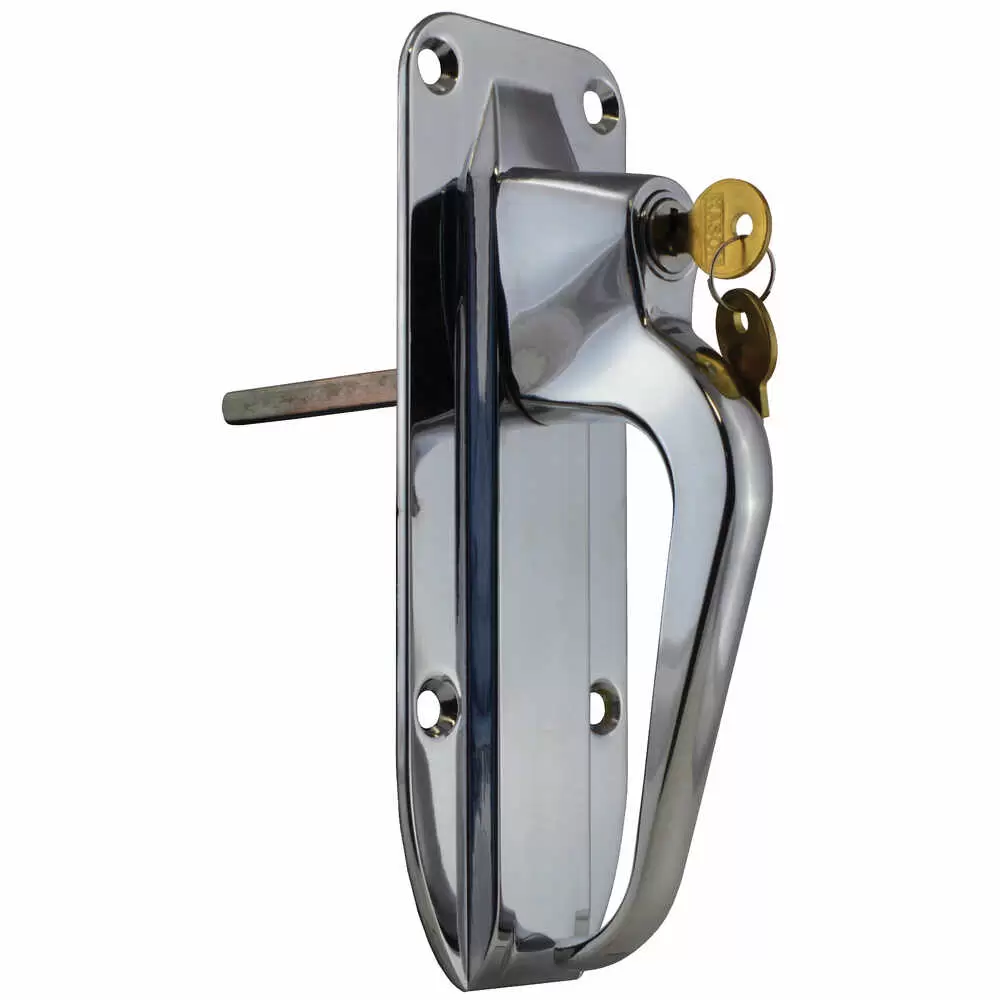 Locking Push-Button Rear Door Handle (Genuine Kason)