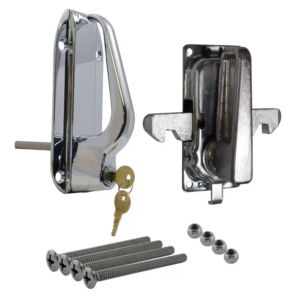 Locking Side Door Handle with 3/8